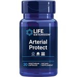 Life Extension Arterial Protect, Pine Bark Extract and Gotu Kola, 30 Vegan Capsules, Gluten Free, Vegetarian, Soy Free, Non-GMO