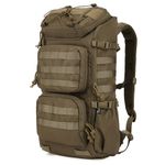 Mardingtop Tactical Backpack Molle Hiking daypack for Motorcycle Camping Military Traveling，25L Backpack