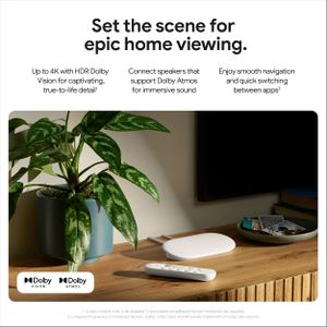Google TV 4K Streaming Device, 32GB – Porcelain