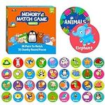 Memory Matching Game, 72 PCS Animal