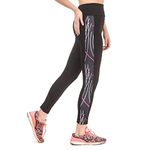 NEVER LOSE Women's Stretch Fit Yoga Pants (NLYP Black X-Large)'