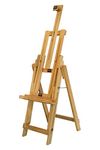 POPULAR Multi-Function Wooden Studio Easel KraftoW2500 – Ideal for Paintings and Art & Craft - for Canvas Boards, Drawing Boards, Display Media, etc. (KraftoW2500 (Studio Model))