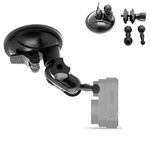 ChargerCity Dash Cam Suction Cup Mount for Garmin Dash Cam 20 25 30 45 46 47 55 56 57 65 66 67W Mini 2 and Speak Tandem