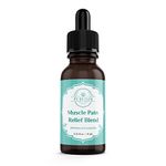 Purlixir Muscle Relief Essential Oil Blend – 10 ml | Natural & Undiluted Oil for Relaxing & Cooling Effect | Blend of Camphor, Eucalyptus, Lavender and Peppermint | Perfect for Aromatherapy & More