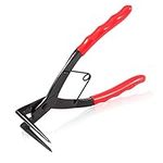 SPEEDWOX Master Cylinder Snap Ring Pliers, 90 Degree Bent Nose Pliers with Red PVC Handles, Internal Snap Ring Pliers, Circlip Snap Ring Pliers, Internal Ring Remover for Motorcycles Trucks Cars