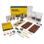 DIBYS DIY Chocolate Truffles Kit for Kids & Adults | Chocolate Tool Set with Natural Ingredients & 12 Toppings | Gift Kits ideal for Birthdays | Make Your Own Chocolate Kit for Beginners