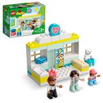 LEGO DUPLO Doctor Visit 10968 - Large Bricks Building Set, Educational Early Learning Toy, Includes Doctor, Father, and Child Figures, Great Development Gift for Toddlers, Girls, and Boys 2+ Years Old