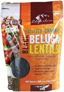 Chef's Choice Organic Black Beluga Lentils, 500 g