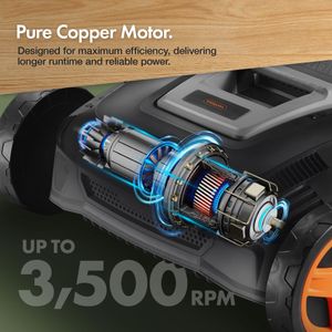 VonHaus Electric Lawn Scarifier & Aerator – 1600W, 45L Box, 37cm Width