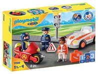 PLAYMOBIL 71156 1.2.3 Everyday Heroes, educational toy, fun imaginative role-play, playset suitable for children ages 1.5+