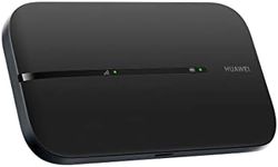 HUAWEI 4G Mobile WiFi 3-Mobile WiFi 4G LTE (CAT7+) Access Point, Download Speed up to 300 Mbps, 1500 mAh Rechargeable Battery, No Configuration Required, Black, One Size, 51071URW