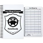 2 Pcs Auto Mileage & Expense Log Book for Car Taxes Vehicle Maintenance Expense Track Record Notebook Small Business Gas Miles Log Book for Driver 5 x 7.87 Inch(Delicate,Classic Color)