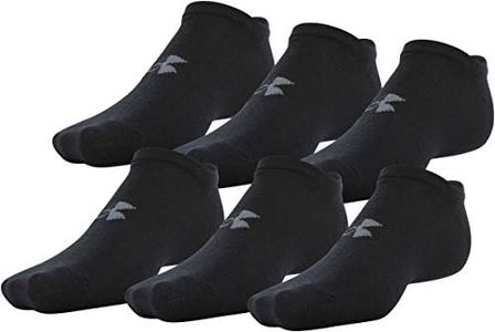 Under Armour Men's Essential Lite No Show Socks, 6-Pairs