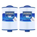 Cryspool Coarse-Thread Spa Filter Replaces 6CH-940, PWW50P3 (NOT PWW50P4), Filbur FC-0359, Waterway Vita Aber,Viking Spa Hot Tub Filter, 2 Pack