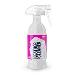 GYEON Q²M Leather Cleaner Mild Natural - pH Neutral Cleaner, Gentle Leather Cleaner Safe for All Leather Types, White Seats, Vegan - Remove Dirt and Oil to Prepare for Protection 500 ml