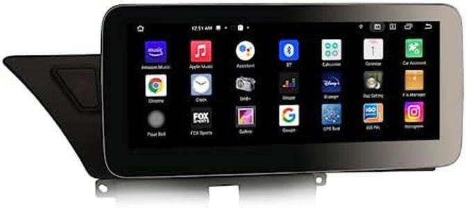 [8G+128G] 12.3 Pulgadas 8 Core Android 13 Car Stereo para Audi A4/A5/B8/S4/S5 Soporte GPS Navi Carplay IPS WiFi 4G Dab+ DVR Bluetooth MMI-Bedienknopf OEM Radio