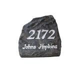 Address Stone - Regular Size - 20 x 20 x 10 inches - artificial