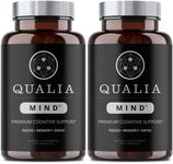 NEUROHACKER COLLECTIVE Qualia Mind Nootropic | Premium Brain Booster Supplement for Memory, Focus, Clarity and Concentration Support with Bacopa monnieri, Ginkgo biloba, DHA, Alpha GPC, B12 & More