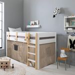 Noa and Nani Una Midsleeper Cabin Bed in Classic White