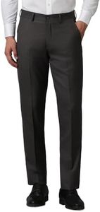 Louis Philippe Men's Regular Pants (LPTFMRGBJ05536_Light Grey