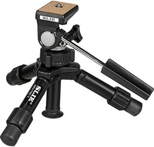 SLIK Mini-Pro V Tripod with 2-Way Pan/Tilt Head - Black