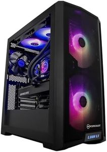 PCSpecialist Pro PC Gaming - AMD Ryzen 7 5700X 4.60 GHz 8-Core, 16 GB RAM, GEFORCE RTX 4070TI SUPER 16 GB, 1 TB M.2 SSD, Windows 11 Home