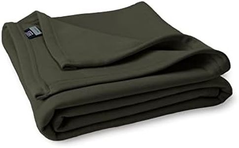 MV Sport Lightweight Sweatshirt Blanket Throw – Warm & Cozy, Breathable Oversized Fleece Knit, Couch, Bed, Travel, Cold Nights, and Outdoors – Soft Light Weight Blanket 54" x 84" Dusty Olive