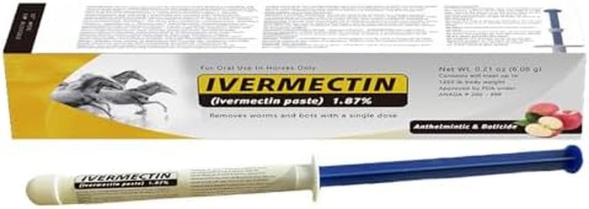 Paste for Horse 1.87% – 6.08g Tube – Apple Flavored –for Horses Up to 1250 lb - 1 Pack