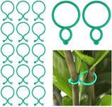 KINGLAKE GARDEN Plant Support Clips,Plant Twist Clip Ties,Vegetables Tomato Vine Flower Clips Plant Locks for Securing Plants (1)