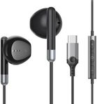 USB C Earphones for Samsung Galaxy S24 Ultra S23 S22 S21 FE S20 A53 A54 Type C Headphones with Microphone & Volume Control, in-Ear Wired Earphones for iPhone 16, iPad Pro 2022 iPad Air 5, Pixel 7