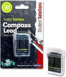 Premier Stationery W2112555 2 x 20 mm Student Solutions Compass - Black (Pack of 50)