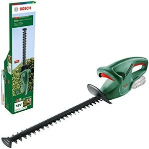 Bosch Taille-haies sans fil - EasyHedgeCut 18V-52-13 (sans batterie ; système 18 V ; lame de 52 cm de longueur ; pour la taille de petites haies ; livré dans un carton)