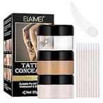 Tattoo Concealer-Tattoo Cover, Concealers- Tattoo Cover Up Makeup, Acne Concealer, Tattoo Concealer, Body Concealer, Professional Waterproof Concealer to Cover Tattoo,Scar,Birthmarks,Vitiligo