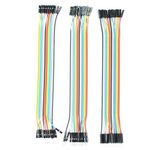 REES52 60 WIRE DUPONT MALE TO FEMALE , M/M, F/F BREADBOARD jumper WIRES 4 types arduino