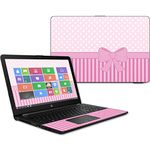 MightySkins Skin Compatible with HP 15t Laptop 15.6" (2017) - Pink Present | Protective, Durable, and Unique Vinyl Decal wrap Cover | Easy to Apply, Remove, and Change Styles | Made in The USA