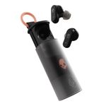 Skullcandy Dime Evo in-Ear Wireless Earbuds, 36 Hr Battery, Microphone, Works with iPhone Android and Bluetooth Devices, True Black (CA Warranty)