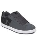 DC Shoes Men's Court Graffik Sneaker, Dk Grey Black White, 11 UK