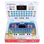 Educational Learning Kids Laptop Computer Plus Piano with led Screen Music and Fun Activity Toy for Kids Alphabets Words(Multicolor)