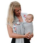 Nalakai Baby Sling Carrier - Bamboo and Linen Baby Wrap Carrier for Newborn and Toddler