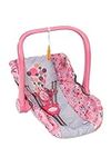 BABY born 832424 Comfort Seat-Multi-Purpose Accessory can be Used, Carrier, a Rocker or a car Fits Dolls up to 43cm-Suitable for Children Aged 3+ years-832424