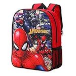 Marvel Spiderman Kids Childrens Backpack School Rucksack Travel Bag Boys Girls with side mesh pocket Boys Girls Multicolour