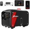 Diesel Heater 12V, HBH1S 8KW Portable Diesel Air Heater with App Control, 10-Temperature Settings, 18% Boost in Burning Efficiency, Auto Start-Stop, and 110V AC, for Car, RV, Campers, 2025 Upgraded