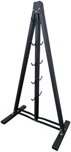 Gym Fitness LAT Pull Down Bar Storage Rack for Mag Grip, Heavy Duty A-Frame Stand for LAT Pulldown Attachments & LAT Bar (S-ZHIJIA)