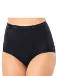 Sloggi Women's Basic+ Maxi Brief 3 Pack, Black, 16