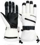 MORXPLOR Winter Ski Snow Gloves Men Women,Waterproof Windproof Touchscreen Snowboard Gloves,3M Thinsulate Insulated Warm Winter Snowmobile Gloves