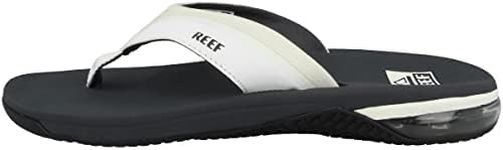 Reef Men's Anchor Flip-Flop, Grey/W