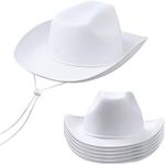 KOYEE 6 Pcs Cowboy Hats Bulk Wester