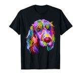 English Cocker Spaniel Pop Art Portrait Dog Owner T-Shirt