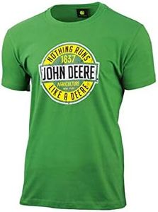 JOHN DEERE Camiseta Nothing Runs Like A Deere Verde, verde, XXL