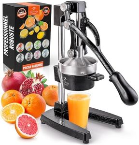 Zulay Kitchen citrus juicer professional - manuel presse-agrumes et orange squeezer - métal citron squeezer - qualité haut de gamme manuel heavy duty juicer orange et citron vert squeezer presse sup